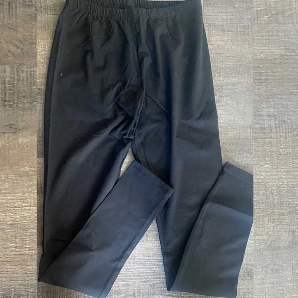 New Kids Size 8 Fabkids Soft Black Leggings